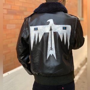 Harley Davidson custom painted motorcycle jacket